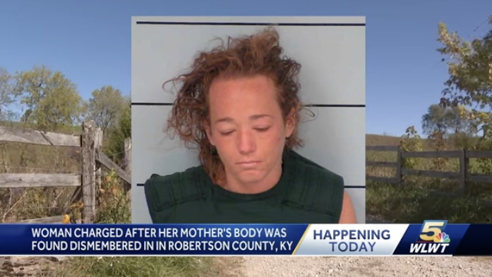 Woman arrested for cooking mother's dismembered body